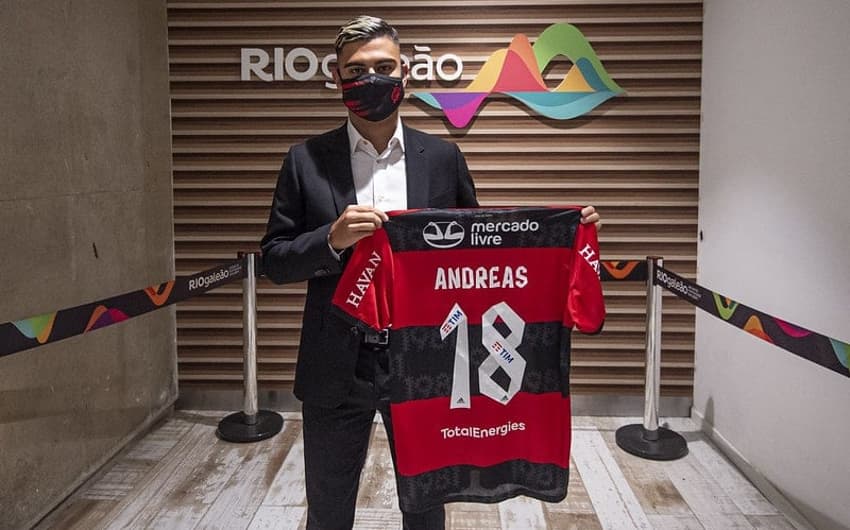 Andreas Pereira - Chegada ao Rio de Janeiro