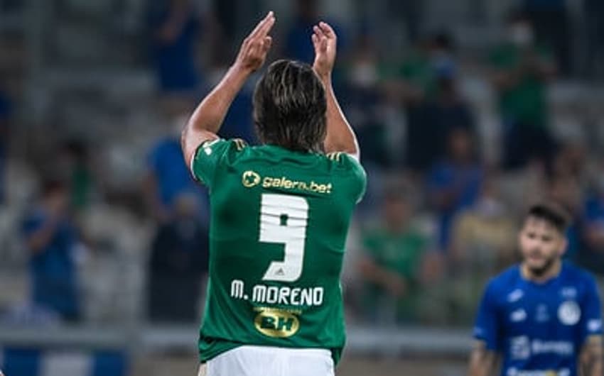 Marcelo Moreno marcou o gol de empate da Raposa e evitou nova derrota dentro do Mineirão