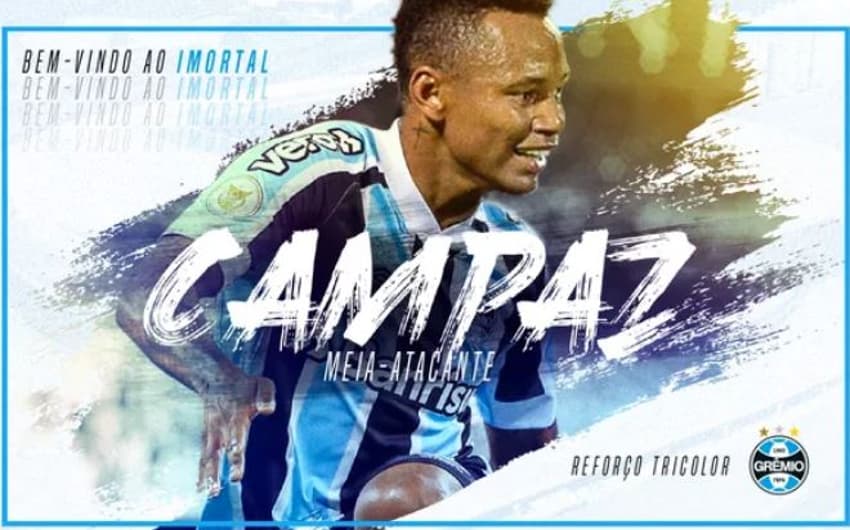 Campaz no Grêmio