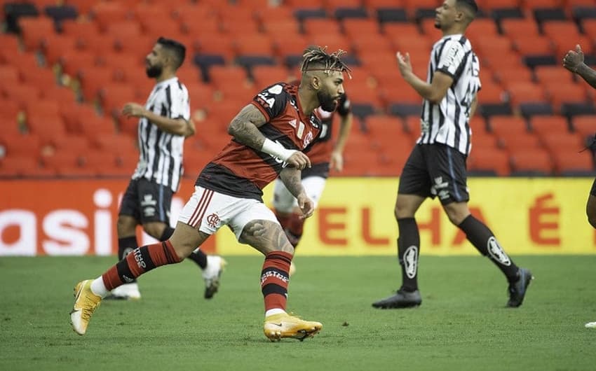 Gabigol - Flamengo x Santos