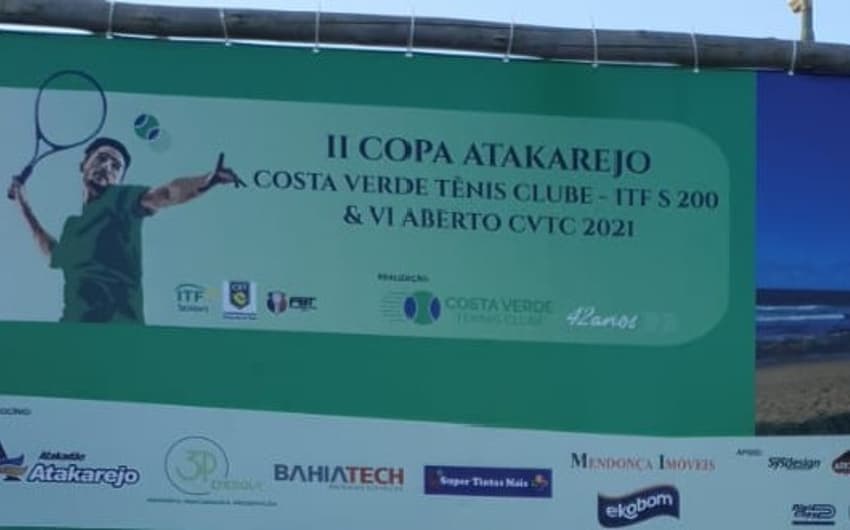 Competição será realizada no Costa Verde Tennis Clube