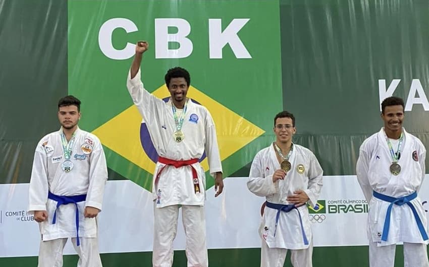 Diego Moraes, repórter Globo, campeão brasileiro de Karatê