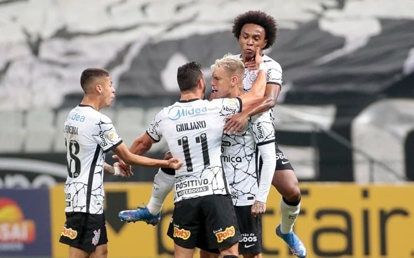Comemoração - Corinthians x Palmeiras