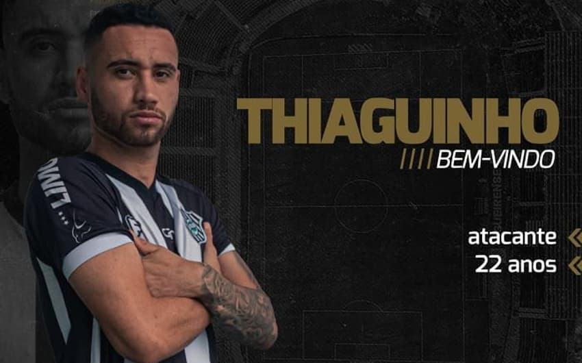 Thiaguinho anunciado pelo Figueirense