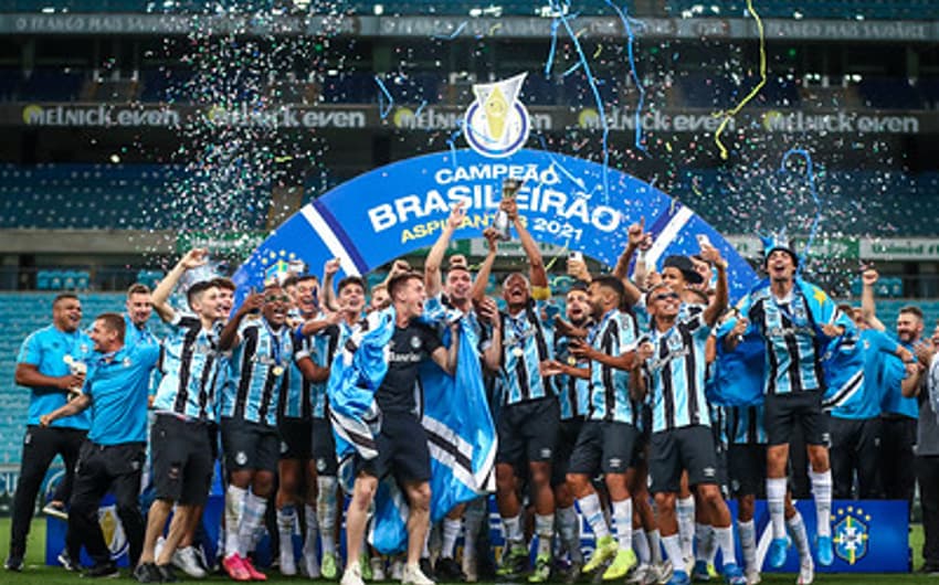 Grêmio campeão do Brasileirão de Aspirantes 2021