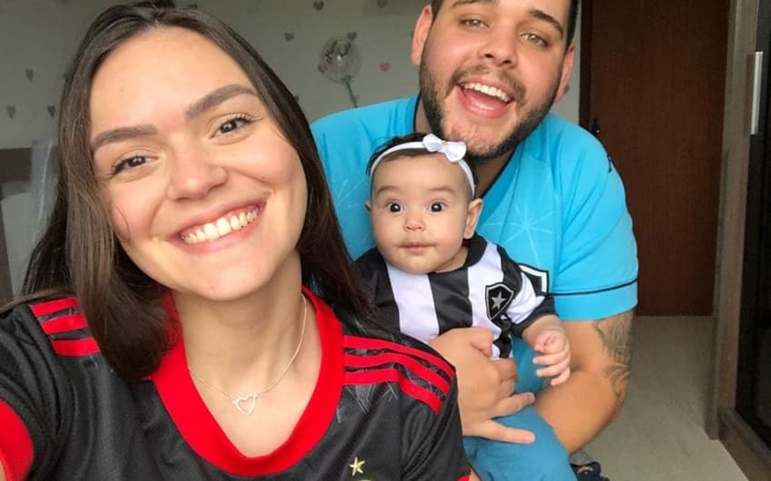 Pai insere Botafogo no nome da filha