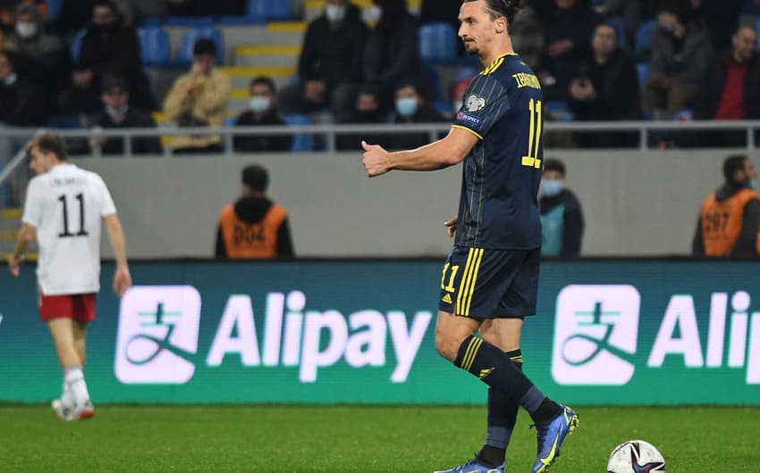 Geórgia x Suécia - Zlatan Ibrahimovic