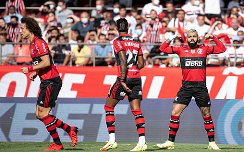 São Paulo x Flamengo - Gabigol
