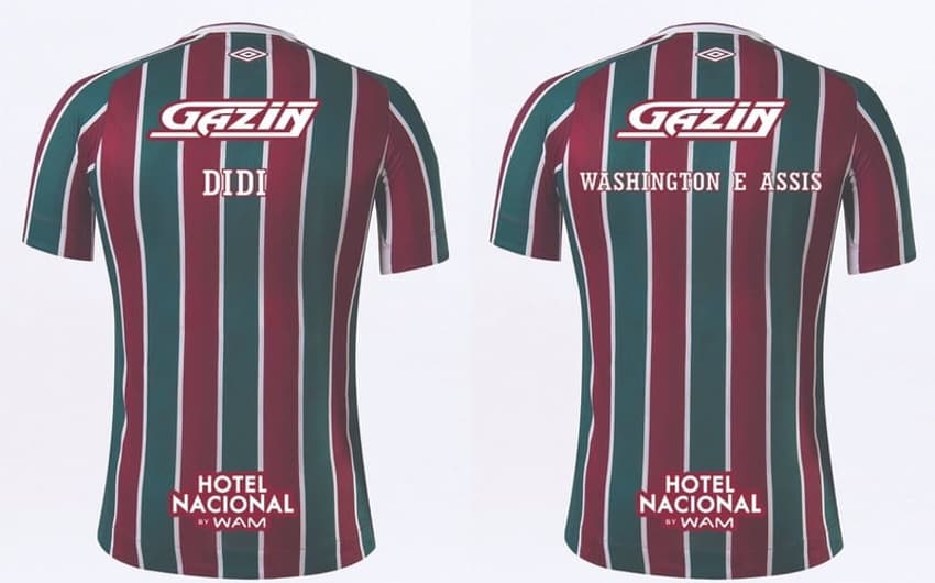 Camisas do Fluminense - Homenagens