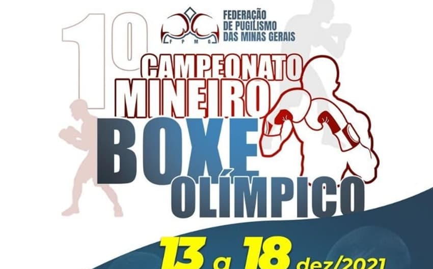 A Federação de Pugilismo das Minas Gerais (FPMG) vai promover, de 13 a 18 de dezembro, na cidade de Mariana, o 1º Campeonato Mineiro de Boxe Olímpico