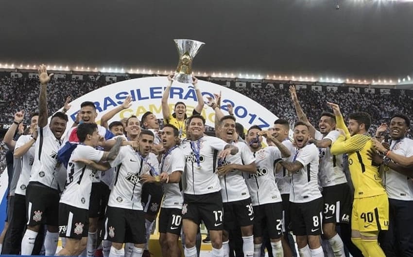 Corinthians x Atlético-MG - festa do título de 2017