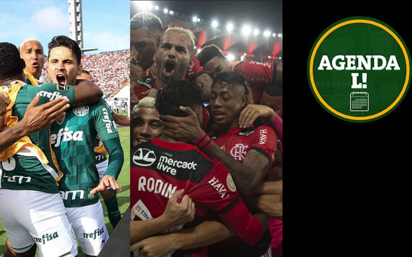 Agenda do Dia - Palmeiras e Flamengo
