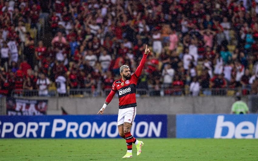 Flamengo x Ceará - Comemoração Gabigol