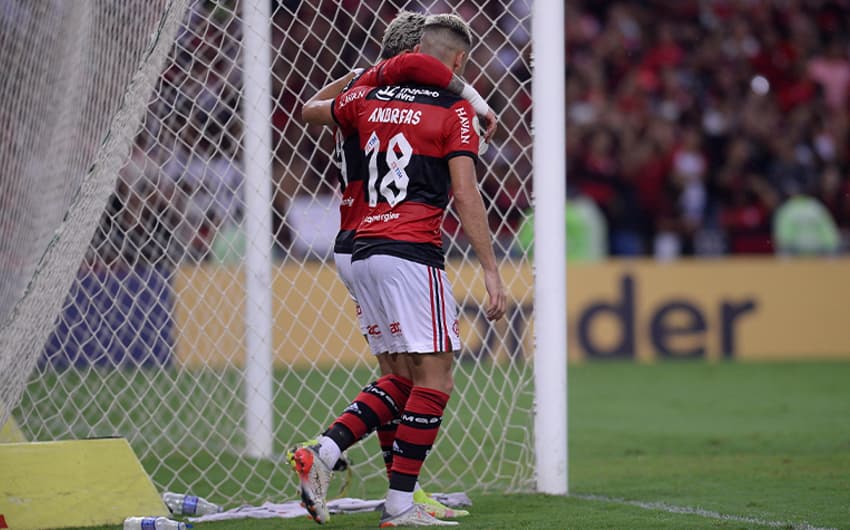Flamengo x Ceará - Gabigol e Andreas