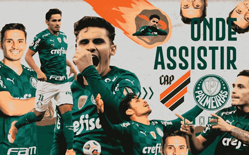 Athletico-PR x Palmeiras onde assistir