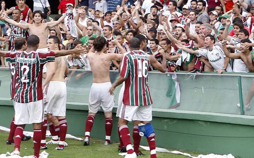 Veja imagens daquele Coritiba 1x1 Fluminense em 2009