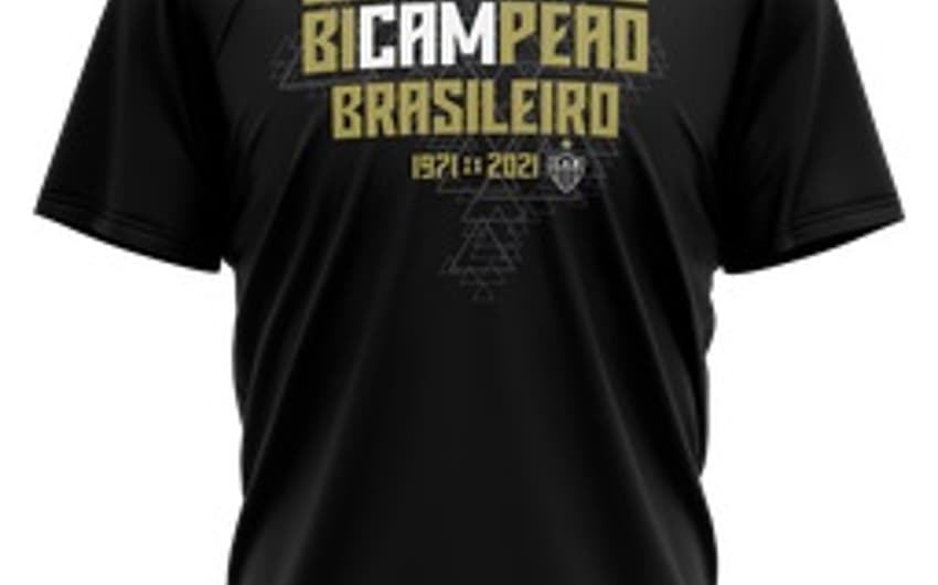 O torcedor alvinegro já tem á disposição uma camisa celebrando o bicampeonato Brasileiro