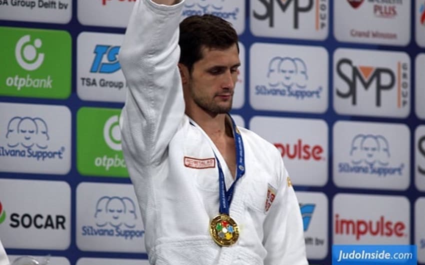 Judoca Aleksandar Kukolj é o atual vice-campeão mundial até 100kg (Foto: Divulgação/IJF)