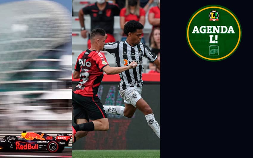 Formula 1 e Atlético-MG e Athletico-PR no Brasileirão
