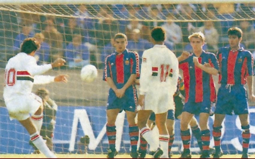São Paulo x Barcelona 1992 - Raí e Cafu