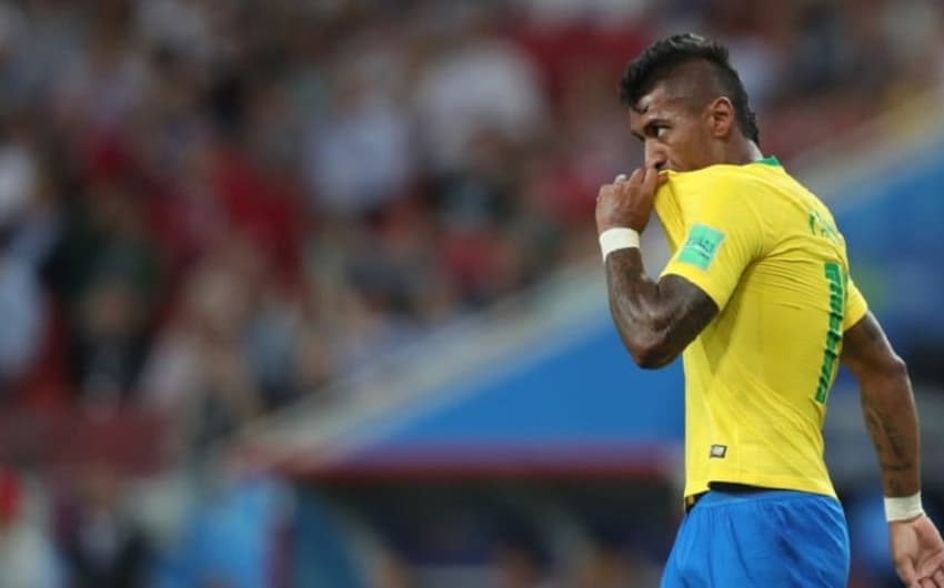 Paulinho - Brasil x Sérvia - Copa do Mundo 2018