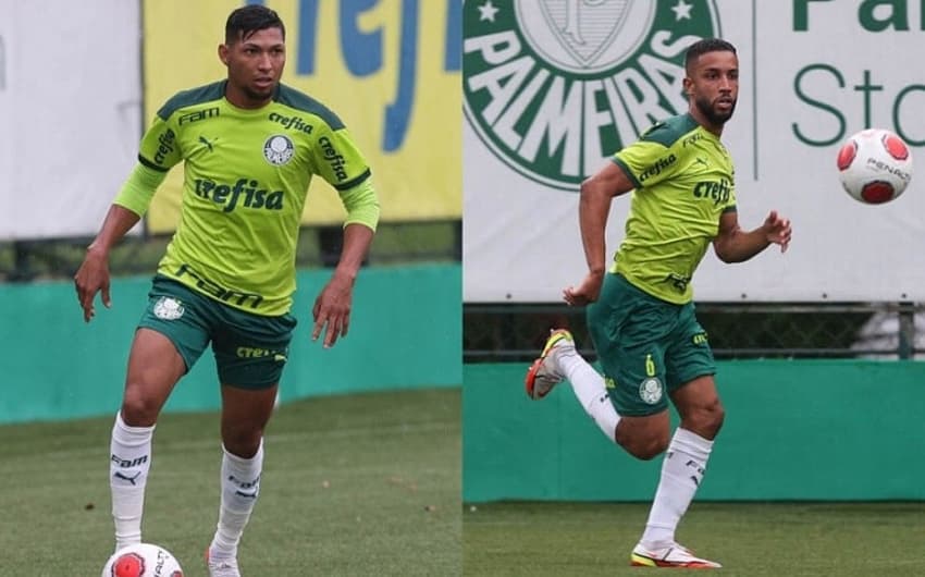 Rony e Jorge - Treino Palmeiras
