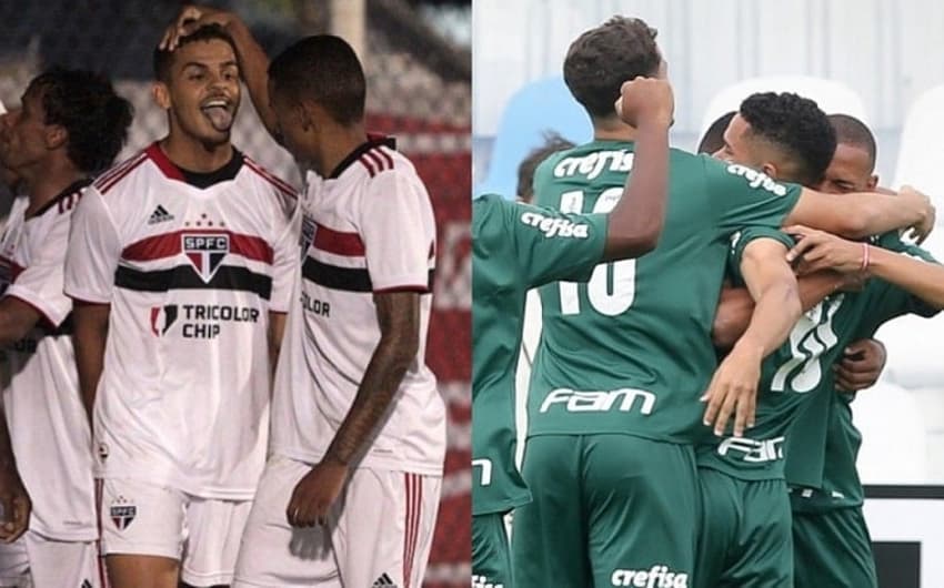 Montagem - São Paulo e Palmeiras - Copinha
