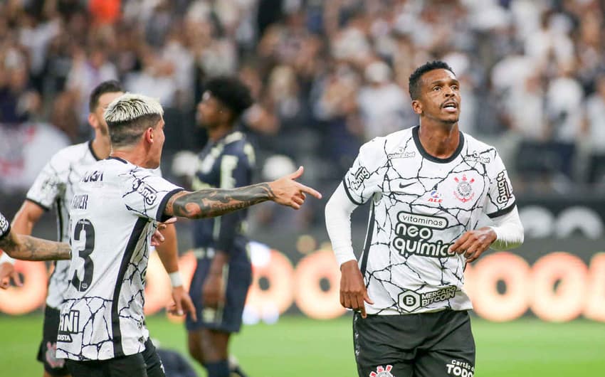 Jô - Corinthians x Santos - Paulistão 2022