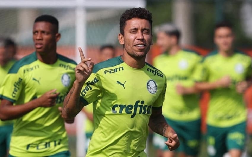 Marcos Rocha - Treino Palmeiras