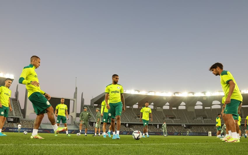 Palmeiras treino Abu Dhabi