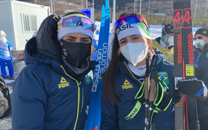 Jaqueline Mourão e Duda Ribeira - Olimpíadas de Inverno