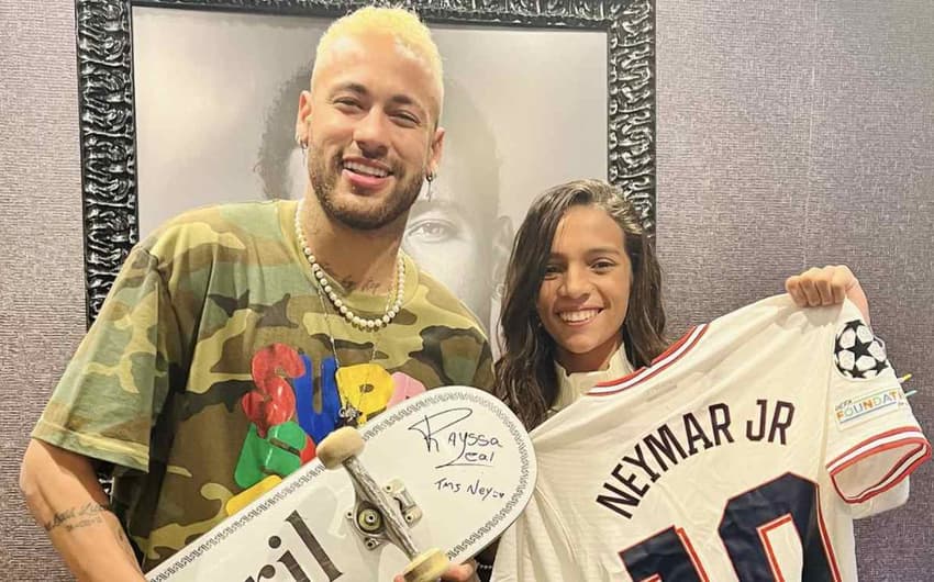 Neymar e Rayssa Leal