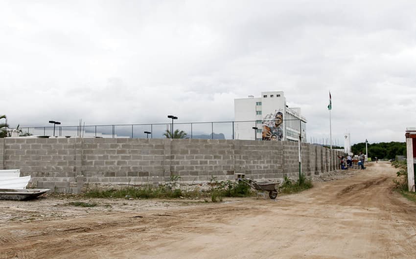 Muro CT do Fluminense