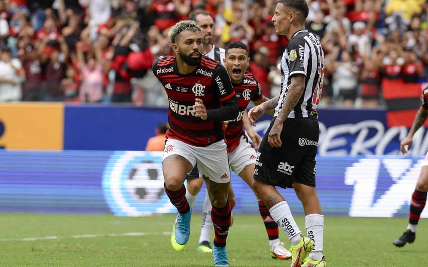 Gabi - Flamengo x Atlético-MG