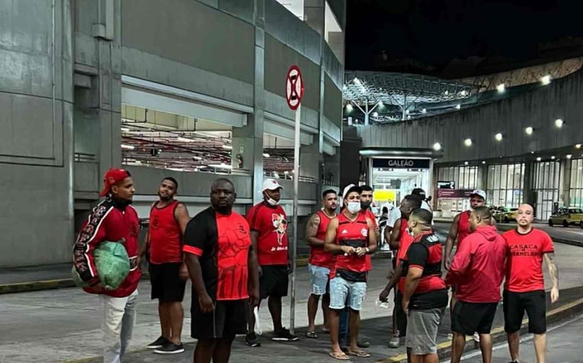Protesto - Torcida do Flamengo