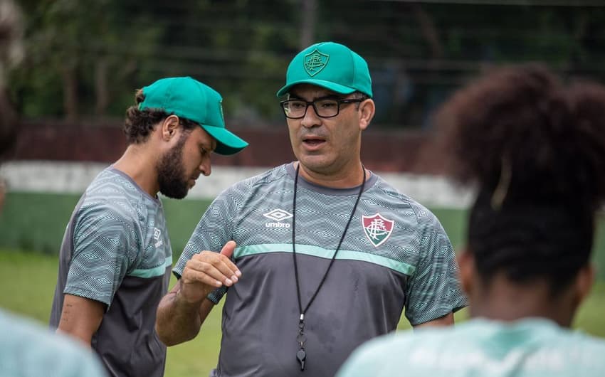 Ricardo Silva - treinador do Fluminense feminino