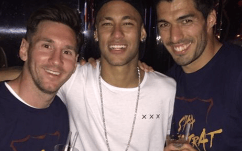 Messi, Neymar e Suárez