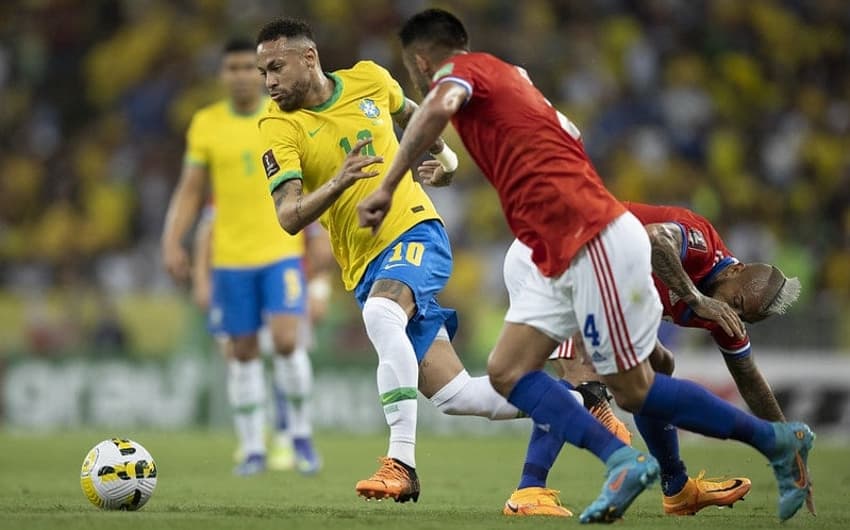 Brasil x Chile - Neymar