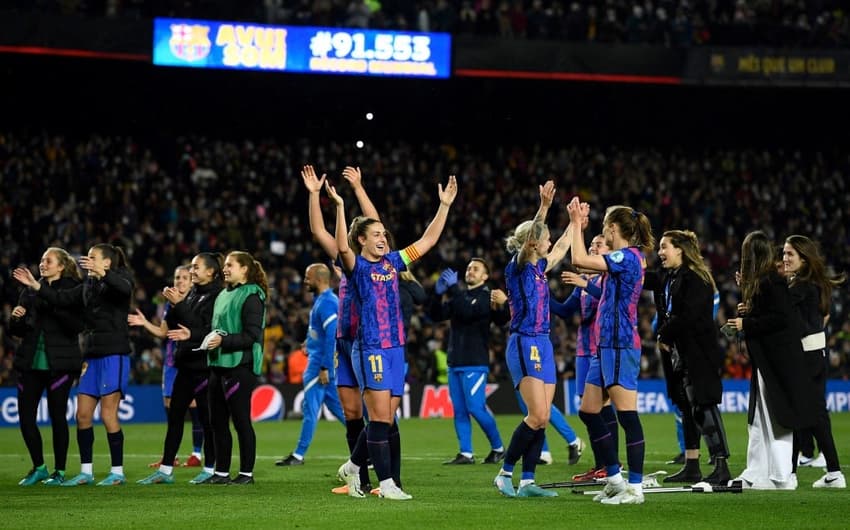 Barcelona x Real Madrid - Recorde de público em um jogo de futebol feminino