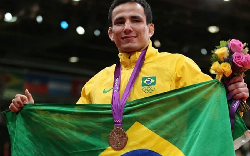Medalhista olímpico Felipe Kitadai conquistou o bronze em Londres (Foto: Marcio Rodrigues/CBJ/Fotocom)