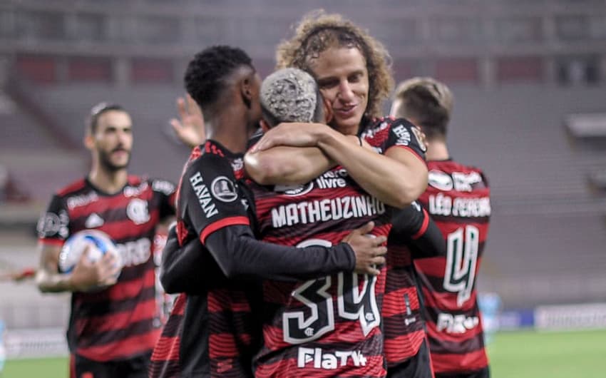 Matheuzinho e David Luiz - Flamengo