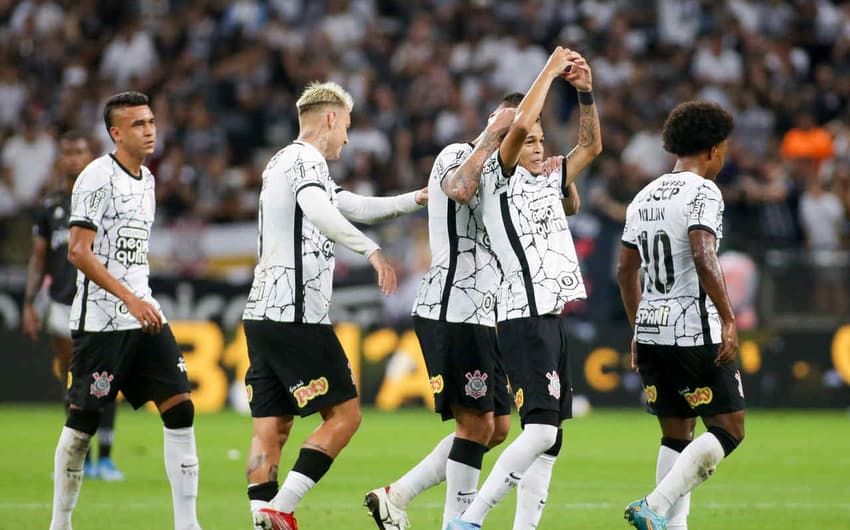 Corinthians 5 x 0 Ponte Preta - Paulistão 2022 - Neo Química Arena