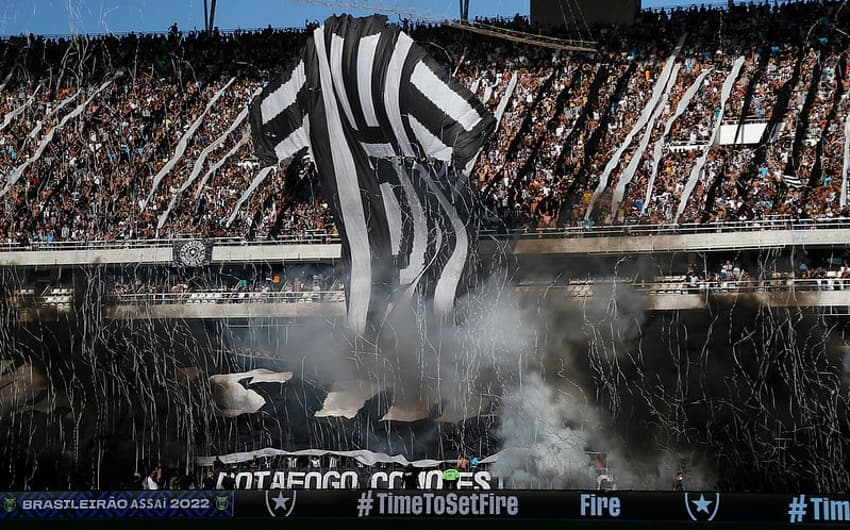 Botafogo x Corinthians - torcida do Botafogo