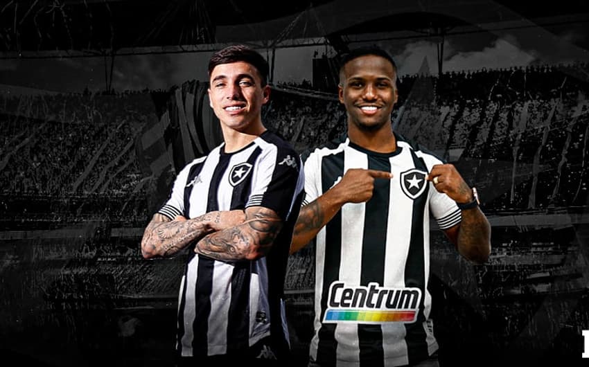 Saravia e Jonathan Silva - Botafogo