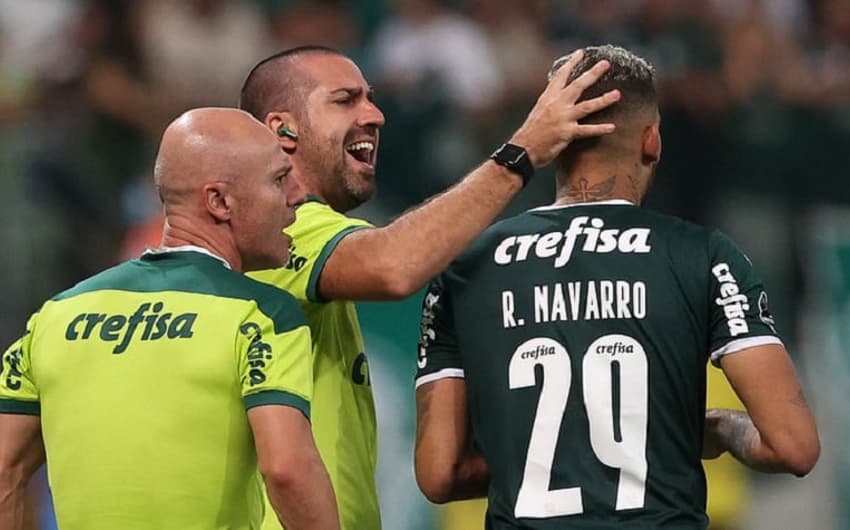 João Martins e Navarro - Palmeiras x Ind. Petrolero