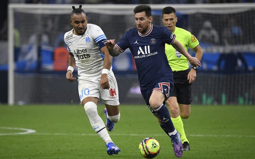 Olympique de Marseille x PSG - Dimitri Payet e Lionel Messi