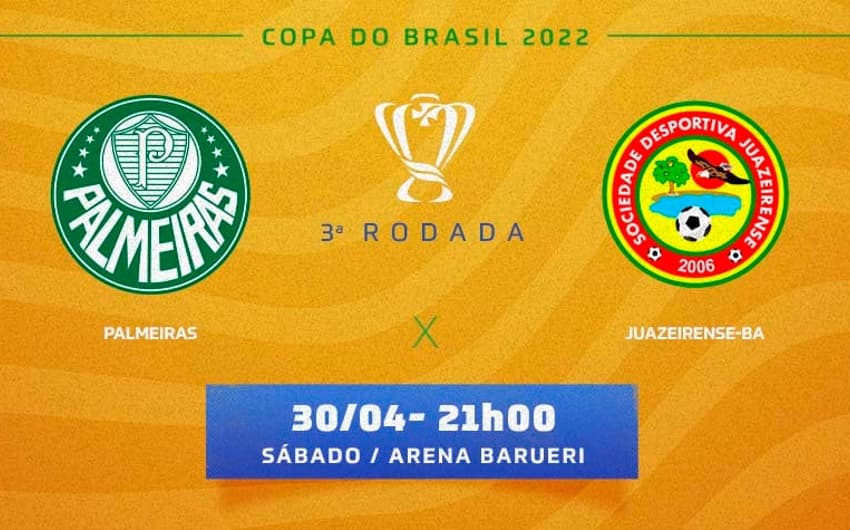 Nota Ficha - Palmeiras x Juazeirense-BA
