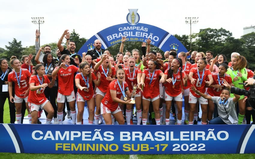 Internacional campeão do Brasileirão Feminino Sub-17
