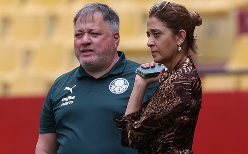 Anderson Barros e Leila Pereira - Palmeiras