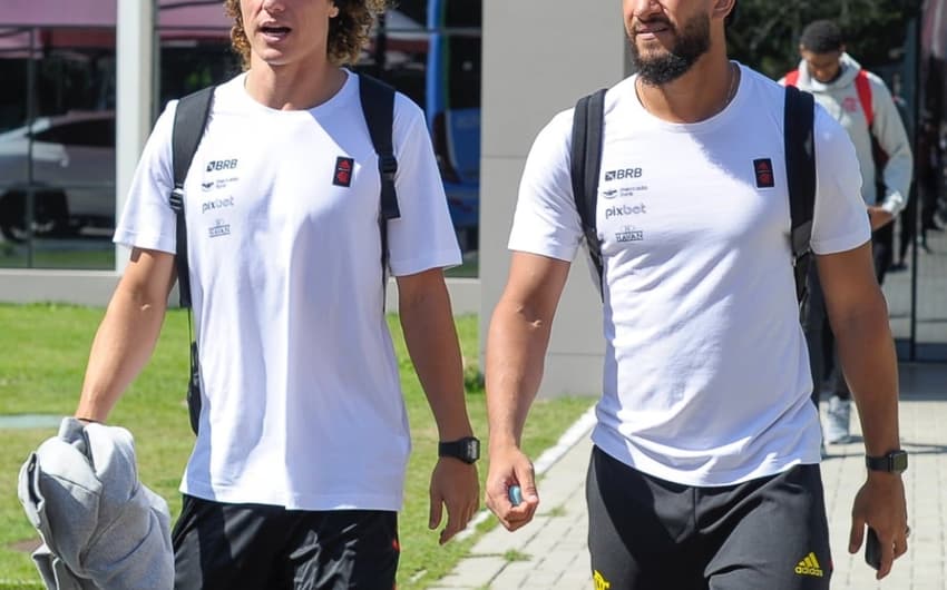 David Luiz e Pablo - Flamengo